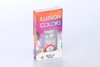 Линзы Illusion colors Rio FC 13 контактные 3 месяца - 0.00/14.0/8.6/2 шт