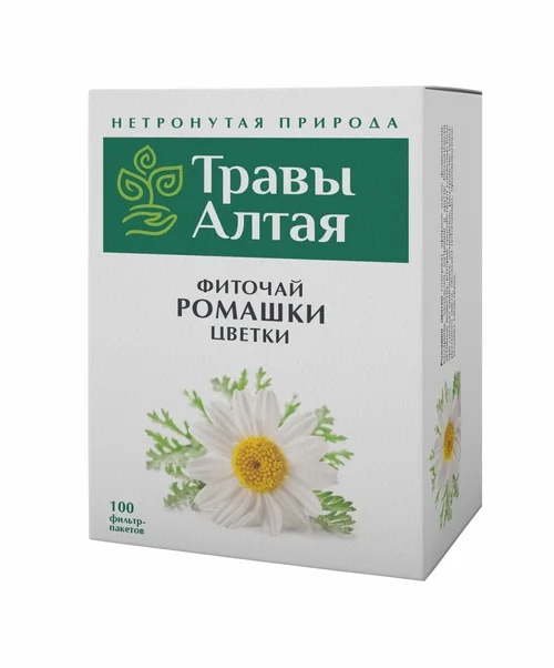Ромашки цветки фиточай 1.5 г 100 шт