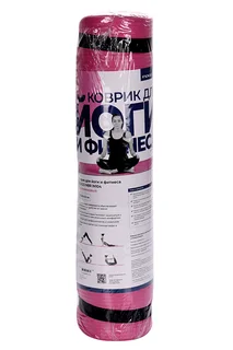 Коврик Indigo Sport для йоги / фитнеса цвет цикламеновый