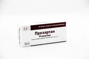 Презартан таблетки 50 мг 30 шт
