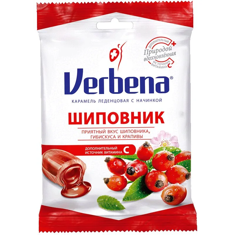 Вербена Шиповник Карамель пакеты 60 гр