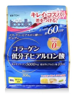БАД Коллаген Itoh с гиалуроновой кислотой (Collagen & hyaluronic acid) порошок 306 гр