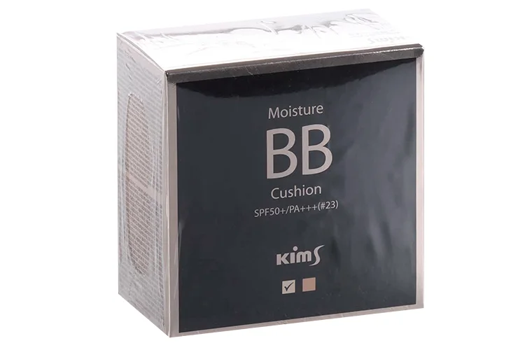 BB-кушон Kims Moisture SPF50+/PA+++ №23 светло-бежевый 15 гр 2 шт