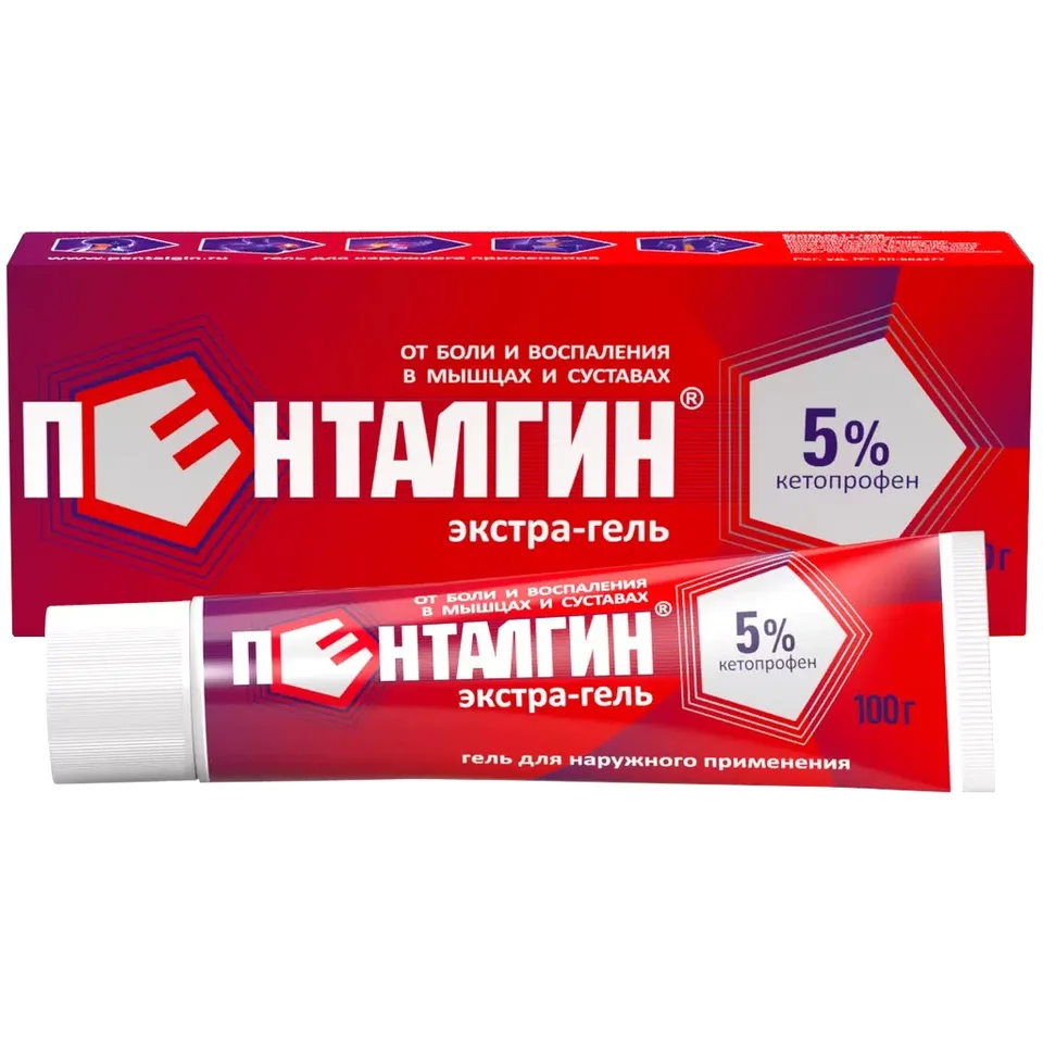 Пенталгин гель 5 % 100 г