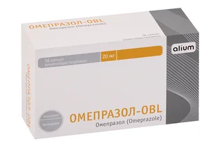 Омепразол-OBL капс. 20 мг 56 шт