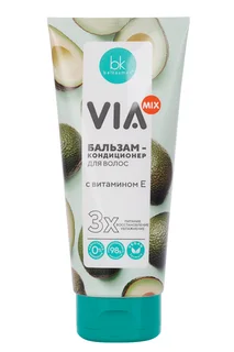 Бальзам-кондиционер Belkosmex VIA mix с витамином E 180 гр