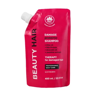 Шампунь Name Skin Care Beauty Hair восстанавливающ для поврежденных волос, 400 мл