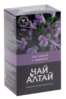 Чай Алтай черн с чабрецом 100 гр