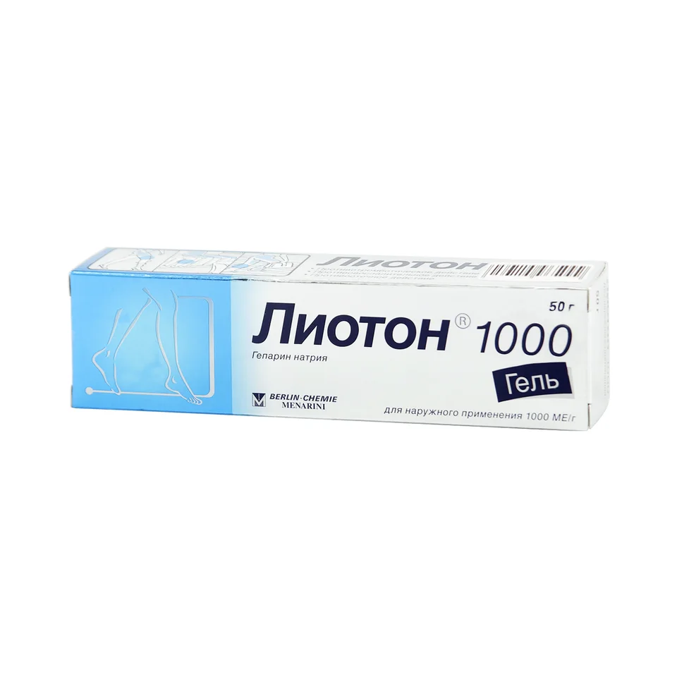 Лиотон гель 1000 ме/г 50 г