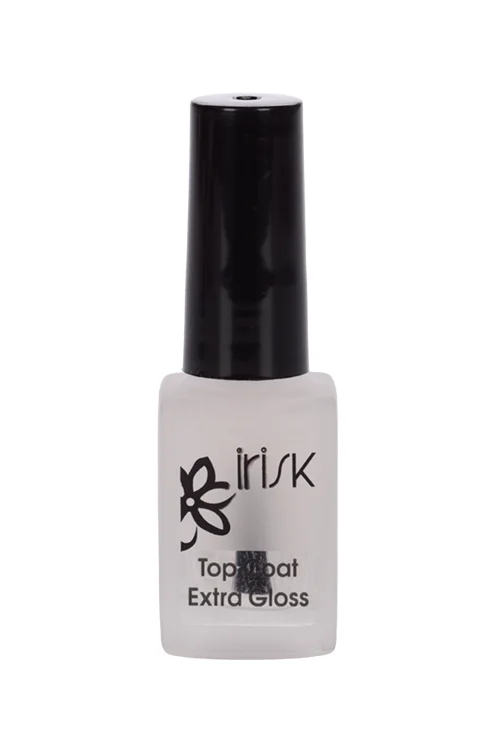 Закрепитель Irisk Top Coat Extra Gloss для лака экстра блеск 8 мл