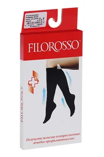 Гольфы Filorosso Profilactica компресс лечеб-профилакт 140 den 1 класс черный р 1