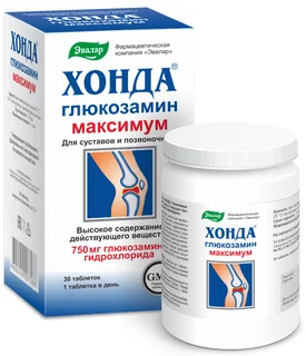 Хонда Глюкозамин максимум 30 шт Эвалар
