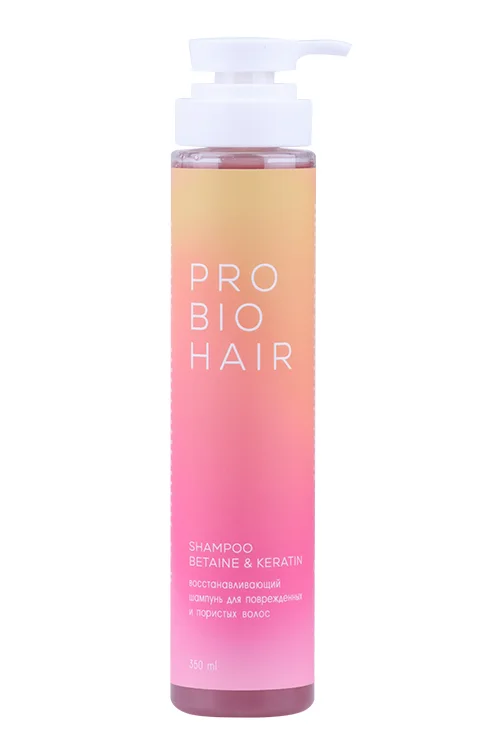 Шампунь Levrana PRO BIO Hair восстанавливающий с кератином 350 мл
