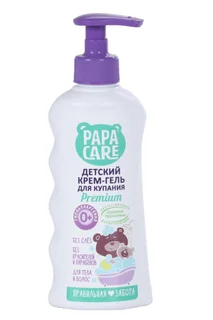 Крем-гель Папа Кэр дет для купания 250 мл