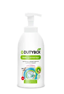 Эко-пенка Dutybox для мытья посуды овощей и фруктов 500 мл