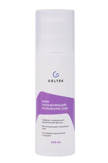 Крем Geltek Microbiome увлажняющий для лица / тела 240 мл