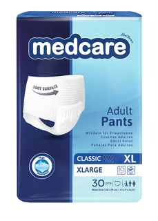 Подгузники-трусики Medcare для взрослых Classic XL 120-170 см. 30 шт