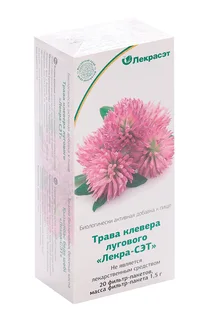 Клевер луговой трава серии Алтай 1,5 гр 20 шт ф/п
