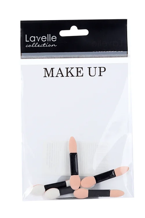 Аппликатор для макияжа LavelleCollection двусторонний малый бежевый АР002 5 шт