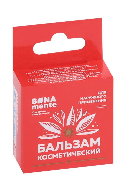 Бальзам Bona Mente косметический 4 гр
