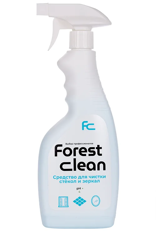 Средство Forest clean для чистки стекол / зеркал 500 мл