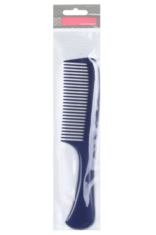 Расческа 22 см Dewal Beauty с ручкой синяя DBS6810