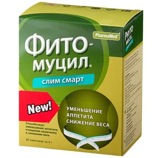 Фитомуцил Слим Смарт порошок для приема Внутрь пакеты 5 гр 30 шт