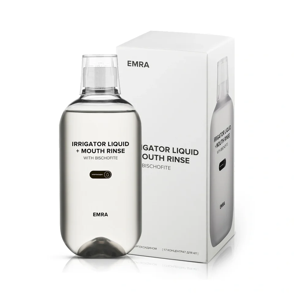Жидкость для ирригатора Emra с хлоргексидином