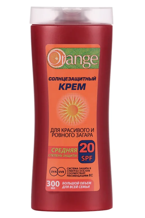 Крем Orange солнцезащит SPF20 для загара 300 мл