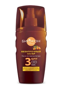 Масло-активатор загара Биокон SPF-3 160 мл