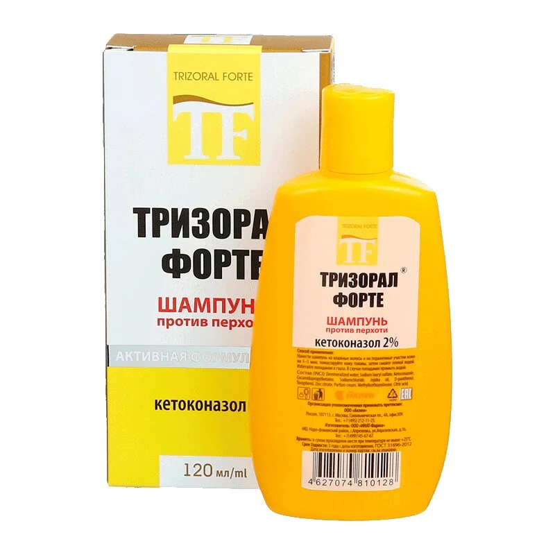 Тризорал Форте Шампунь Против Перхоти 120 мл
