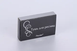 Тушь для ресниц Жасминовая с воском жасмина с кисточкой твердая 5,3 гр