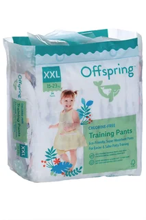 Трусики-подгузники Offspring XXL (15-23 кг) 24 шт Рыбки