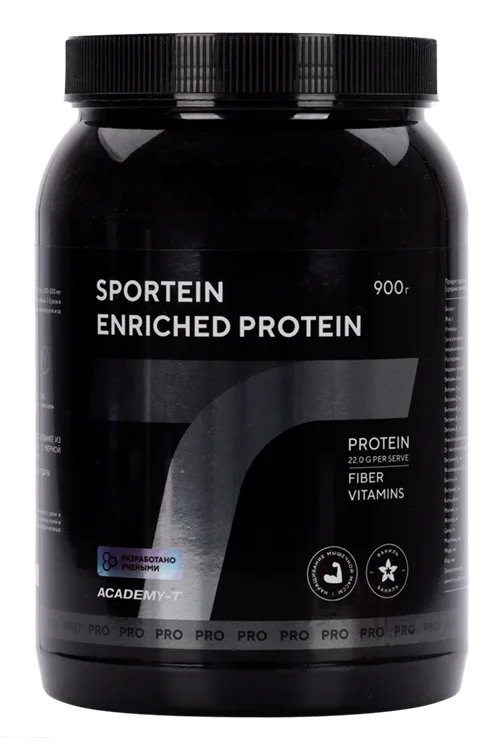 Протеин Академия-Т Sportein Enriched ваниль 900 гр