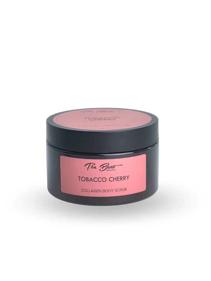 THE Bunt selective Tobacco Cherry Коллагеновый скраб для тела, 250 мл
