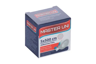 Пластырь Мастер Юни 5×500 см на тканев основе