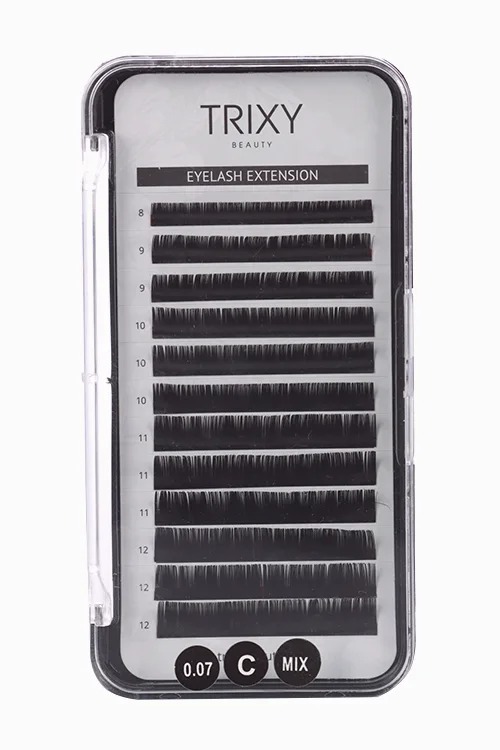 Ресницы Trixy Beauty для наращивания 0,07 C mix (00-00000901)