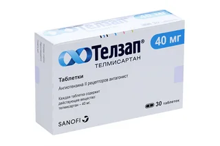 Телзап 40 мг 30 шт таблетки