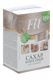 Сахар FitParad со стевией кокосовый 0,5 гр 100 шт стик