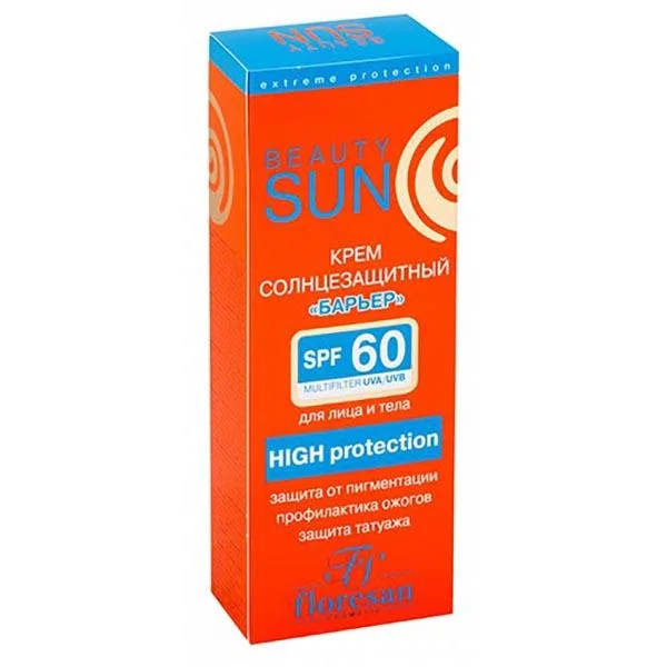 Формула 283 крем для лица и тела солнцезащитный барьер spf60 туба 75 мл