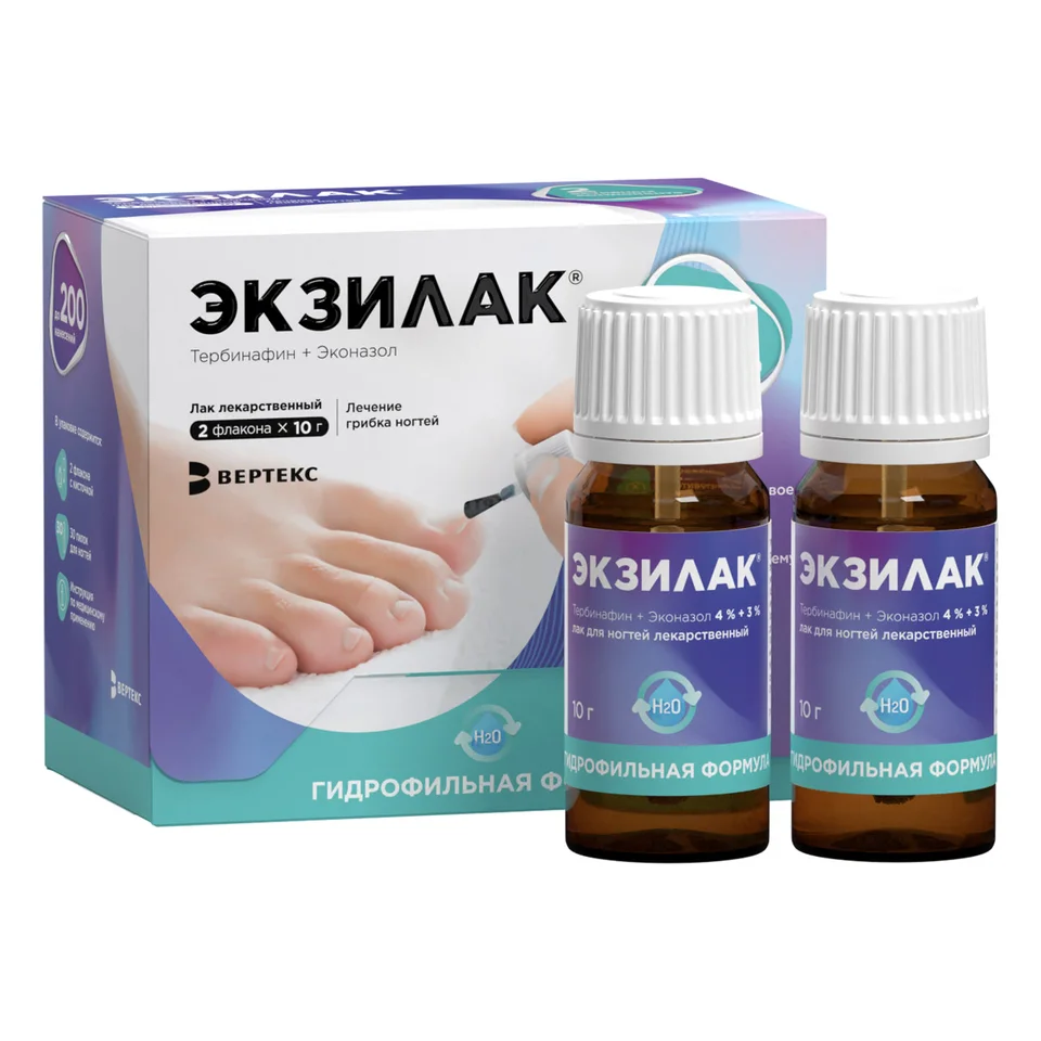 Экзилак лак 4 % 30 шт