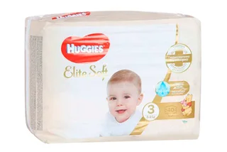 Подгузники Huggies Elite Soft 3 (5-9 кг) 40 шт