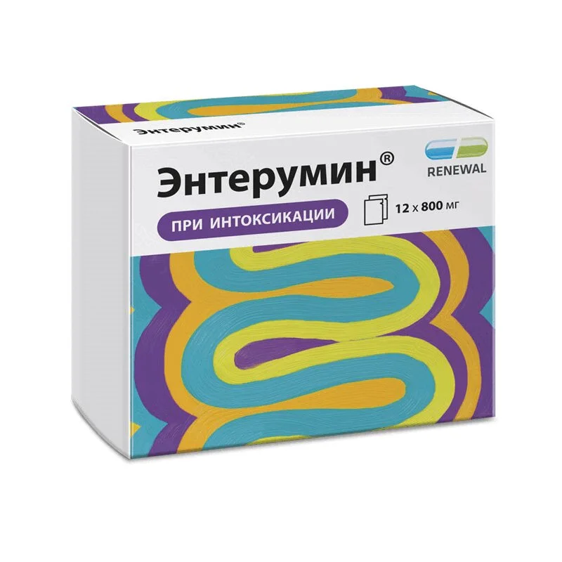 Энтерумин порошок 800 мг 12 шт