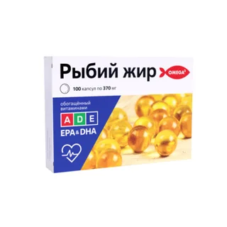 Кук Ля Кук Рыбий Жир Детский С Витаминами А Д И Е капсулы 100 шт