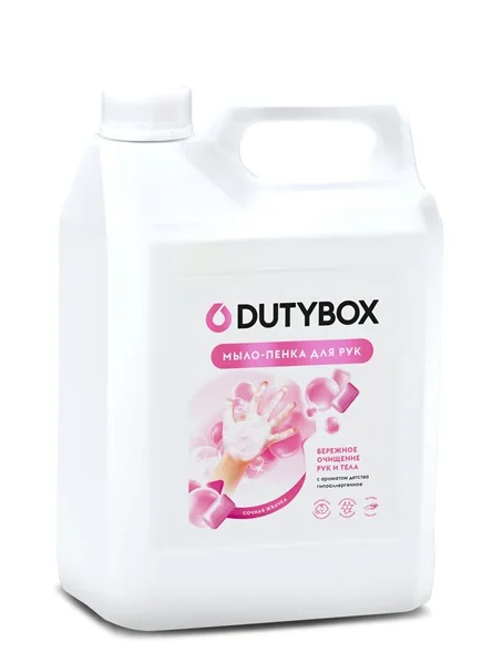 Эко-пенка Dutybox для рук bubble gum 5 л. (+ ёмкость в подарок)