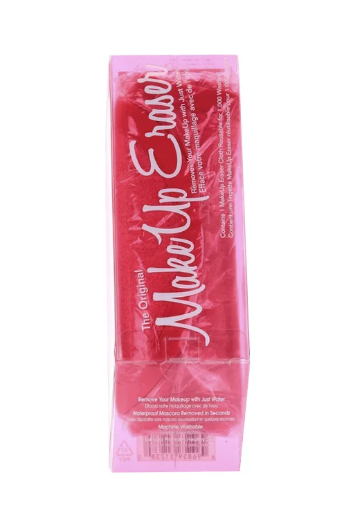 Материя для снятия макияжа MakeUp Eraser розовая
