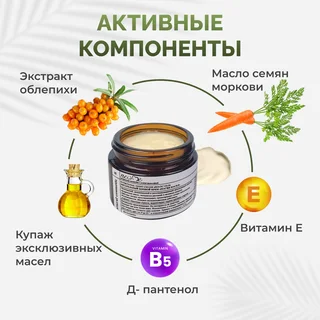 Крем питательный ночной New Me "Магия масел" объем 50 мл