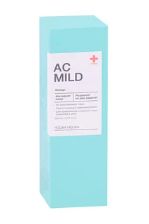 Тонер Holika Holika AC Mild против покраснений и акне для проблемной кожи, 200 мл
