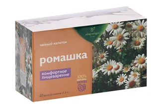 Чайный напиток Алтай-Селигор Ромашка 1,5 гр 20 шт ф/п