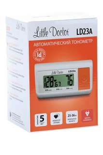 Тонометр автомат Эл Ди-23А+адаптер / увелич манжета
